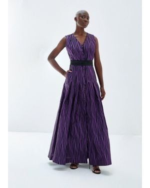 Baruni Alaba Gown - Purple