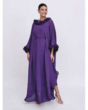 Baruni Floretta Kaftan - Purple