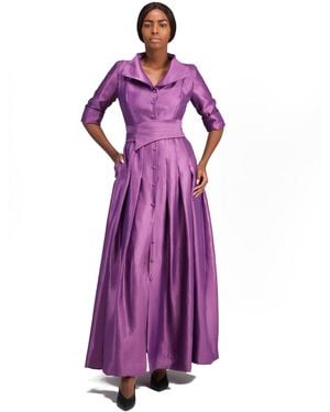 Baruni Divine Dress - Purple