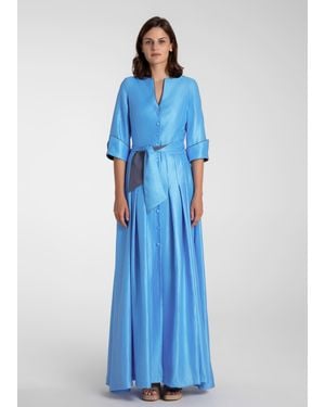 Baruni Cosmos Gown - Blue