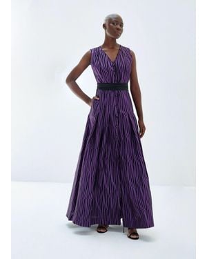 Baruni Alaba Gown - Purple