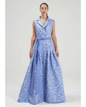 Baruni Loretta Gown - Blue