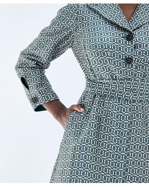 Baruni Ahnika Dress - Blue