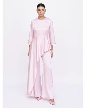 Baruni Zz Wide-Leg Occasion Pants Set - Blue