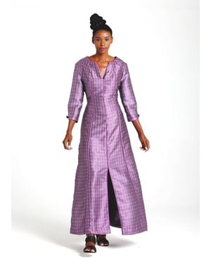 Baruni Abeba Dress - Purple