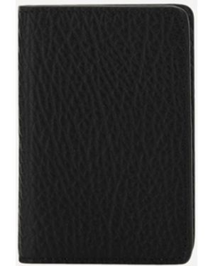 Margiela Leather Card Holder - White