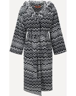 Missoni Keith Bathrobe - Black