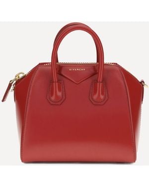 Givenchy Borsa A Mano Antigona Mini - Rosso