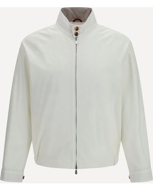 Brunello Cucinelli Windproof Zip Jacket - White