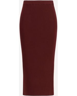 Weekend by Maxmara Midi Pencil Skirt - Red