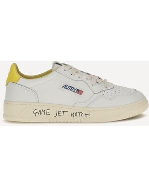 Autry Medalist Low Game Set Match! Sneakers - White