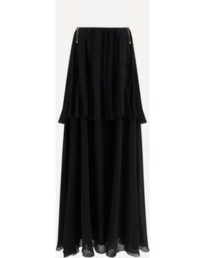 Chloé Dress With Chain Straps - Black
