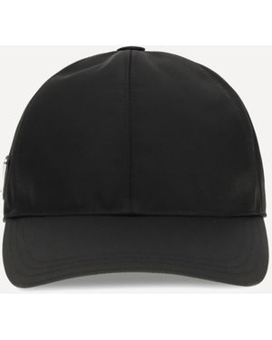 Prada Cappello Da Baseball Con Logo - Nero