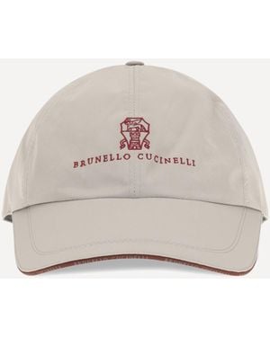 Brunello Cucinelli Cappello Da Baseball - Neutro