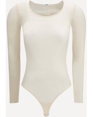 Wolford Buenos Aires String Bodysuit - White