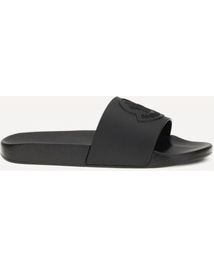Moncler Basile Rubber Slippers - White