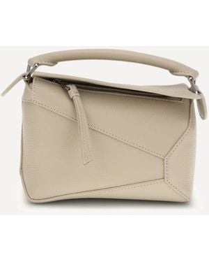 Loewe Puzzle Edge Mini Handbag - Natural