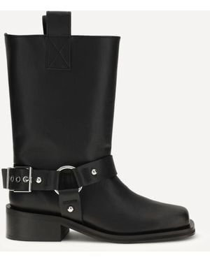 Ganni Biker Boots - Black