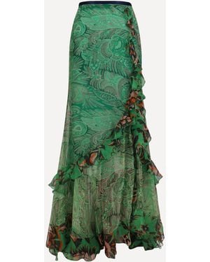 Etro Gonna Lunga - Verde