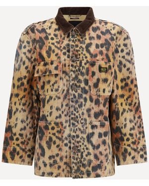 R13 Giacca Relaxed Chore - Neutro