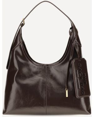 Marc Jacobs Sack Leather Shoulder Bag - Black