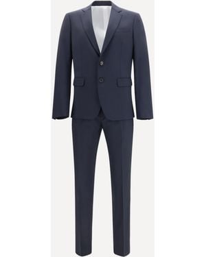 DSquared² Single-Breasted Wool-Blend Suit - Blue