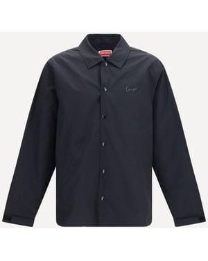 KENZO Lightweight Cotton And Nylon Jacket - Blue