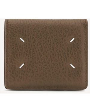 Margiela Leather Wallet - Brown