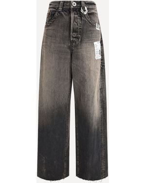 Maison Mihara Yasuhiro Jeans Ampi "Amateur Sewn Like" - Grigio