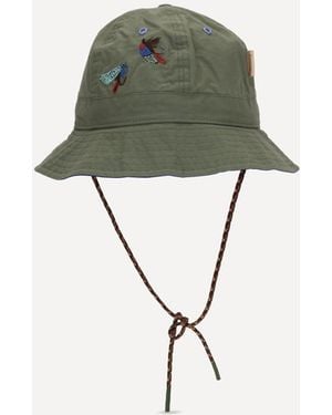 Barbour Rain Hat By X Paul Smith - Green