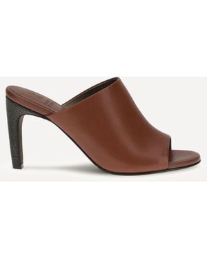Brunello Cucinelli Mules Sandals - Brown