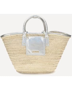 Jacquemus Le Panier Solis Shoulder Bag - Natural