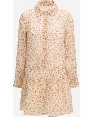 Kristina Ti Chemisier Dress - Natural