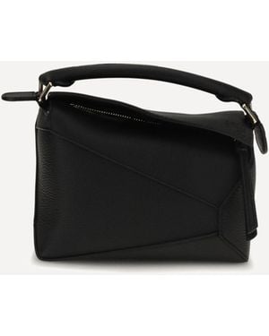 Loewe Puzzle Edge Mini Handbag - Black