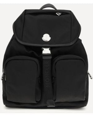 Moncler New Trick Logo Backpack - Black