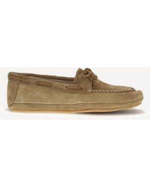 Le Monde Beryl Driver Loafers - Natural