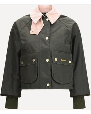 Barbour Beadnell Waxed Jacket - Black