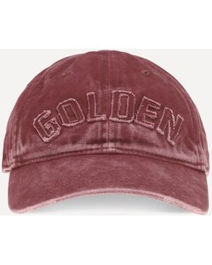 Golden Goose Journey Baseball Cap - Red