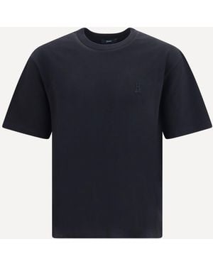 Herno Cotton Short-Sleeve T-Shirt - Blue