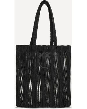 Pinko Medium Easy Tote Bag - Black
