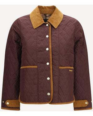 Barbour Ainsdale Quilted Jacket - Purple