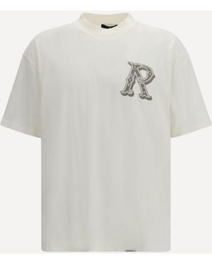 Represent Western Initial T-Shirt - White