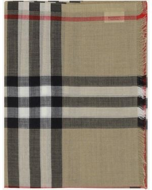 Burberry Sciarpa Archivio Check - Neutro