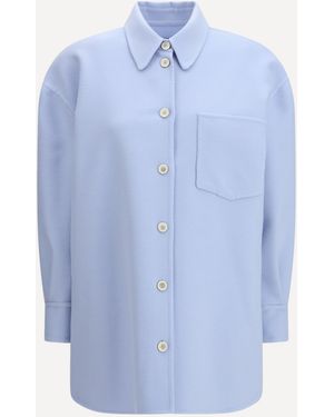 Fabiana Filippi Long Shirt - Blue