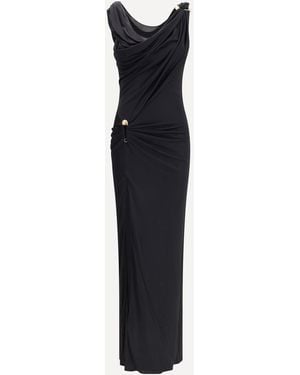 ワンピース VERSACE LONG DRESS WITH RING NECKLINE Versace Maxi dresses for Women | Online Sale up to 44% off
