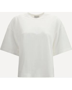 forte_forte Oversized Cotton Jersey T-Shirt - White