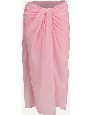 Jacquemus Pareo Skirt - Pink