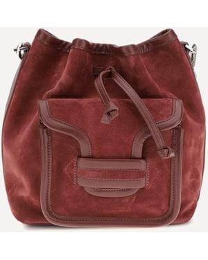 Pierre Hardy Alpha Bucket Bag - Red