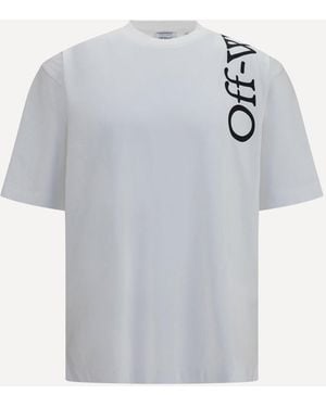 Off-White c/o Virgil Abloh Vertical Bookish Skate T-Shirt - White