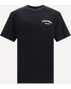 DSquared² Logoed T-Shirt - Black
